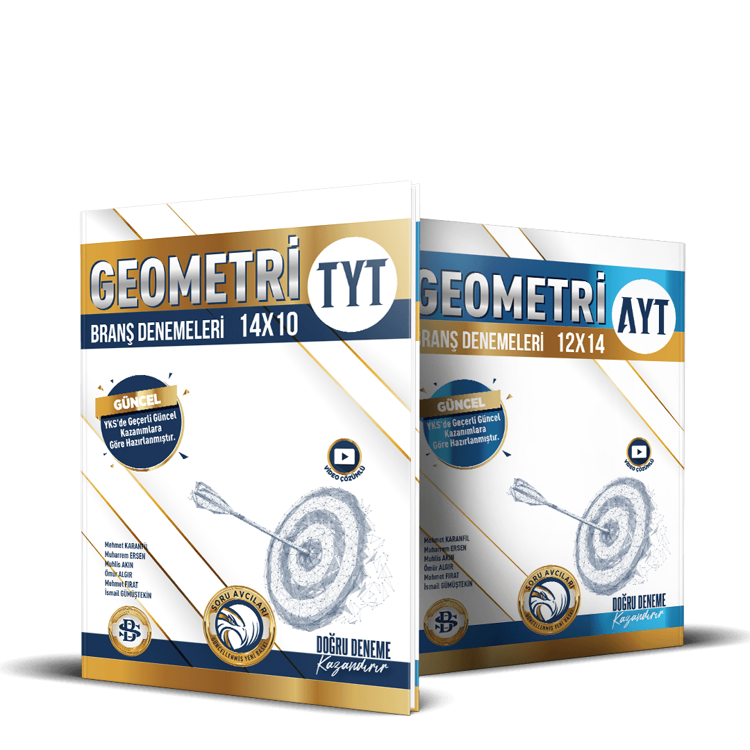 Bilgi Sarmal Yayınları AYT Geometri 12 x 14 Branş Denemeleri