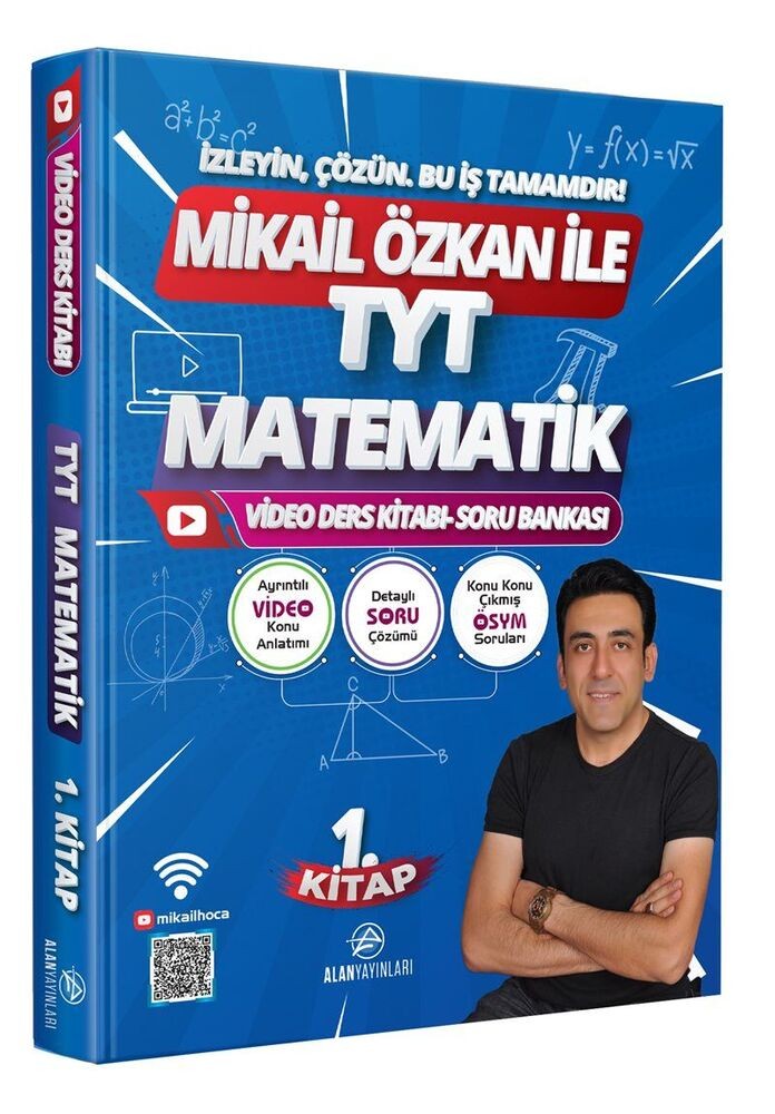 Mikail Özkan ile TYT Matematik 1. Video Ders Kitabı Soru Bankası