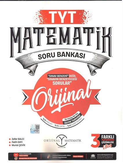 Orijinal Mikro TYT Matematik Soru Bankası