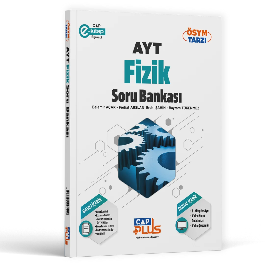 Çap Yayınları AYT Fizik Plus Soru Bankası