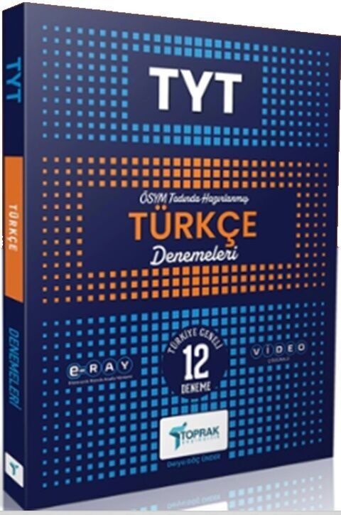 Toprak Yayıncılık TYT Türkçe 12 li Deneme