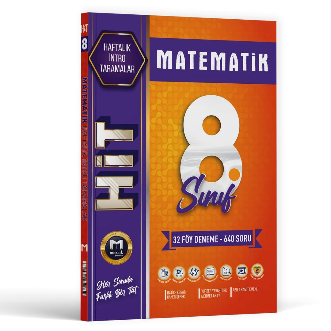 8. Sınıf Matematik HİT 32 Deneme | 2026 | Aska Kitap