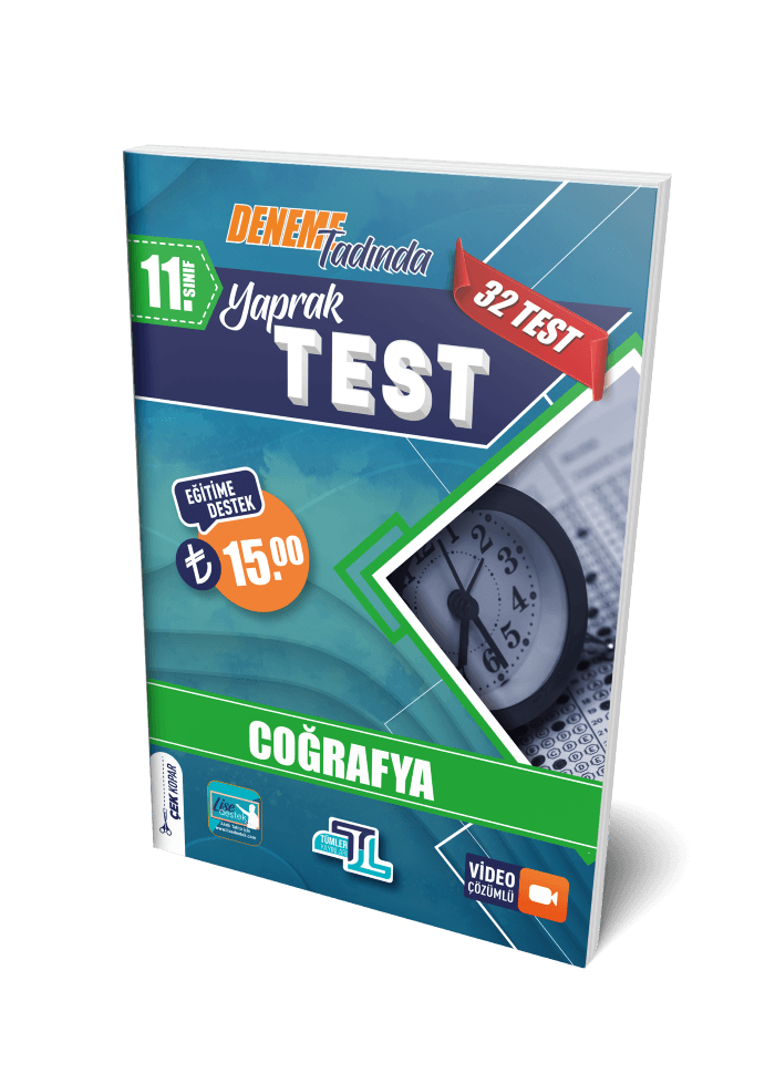 Tümler Yayınları 11. Sınıf Coğrafya Yaprak Test