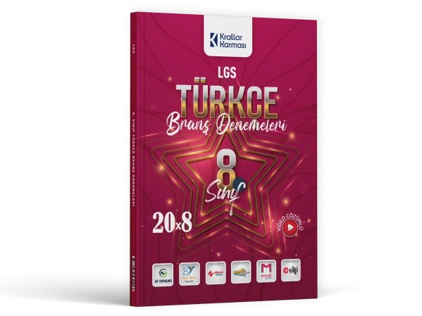 Krallar Karması 8. Sınıf LGS Türkçe 20 x 8 Branş Denemeleri