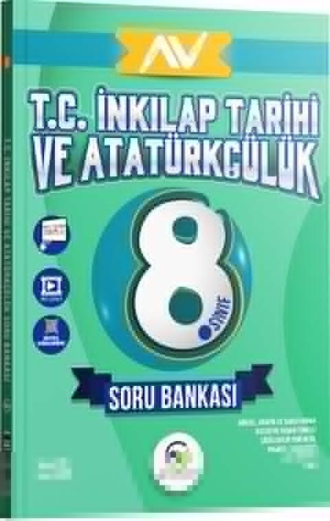 Av Akıllı Versiyon Yayınları 8. Sınıf LGS T.C. İnkılap Tarihi ve Atatürkçülük Soru Bankası