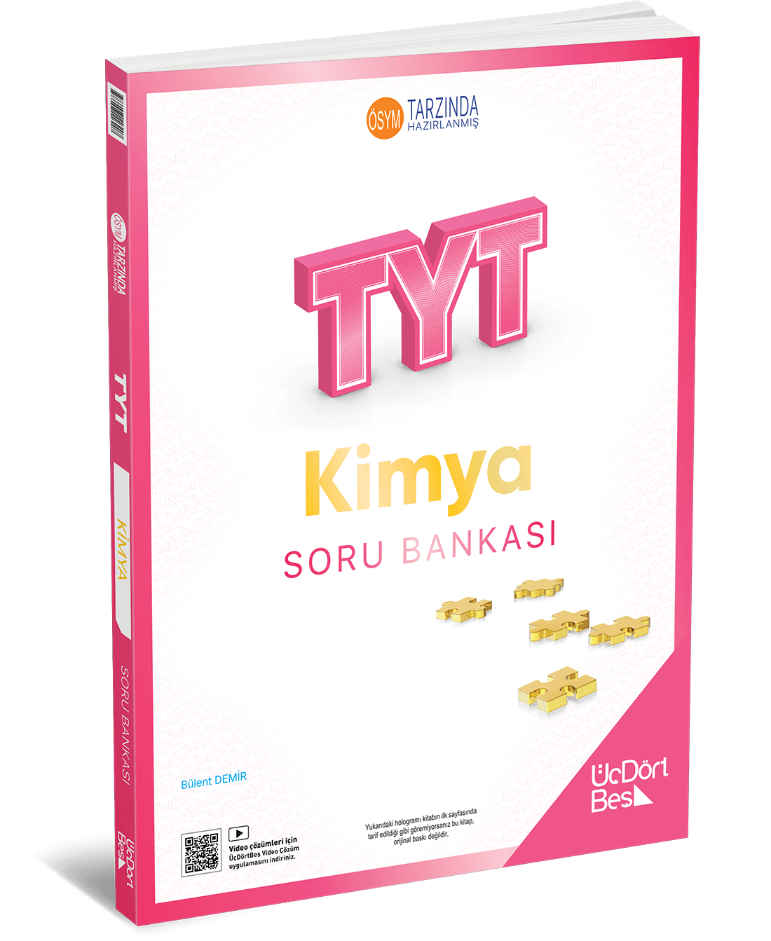 ÜçDörtBeş Yayınları TYT Kimya Soru Bankası