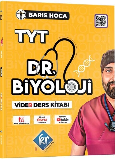 KR Akademi Barış Hoca TYT Dr Biyoloji Video Ders Kitabı