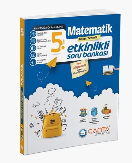 Çanta Yayınları 5. Sınıf Matematik Etkinlikli Kazanım Soru Bankası