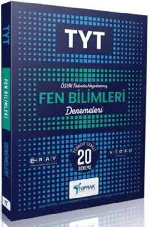 Toprak Yayıncılık TYT Fen Bilimleri 20 li Deneme Kitabı