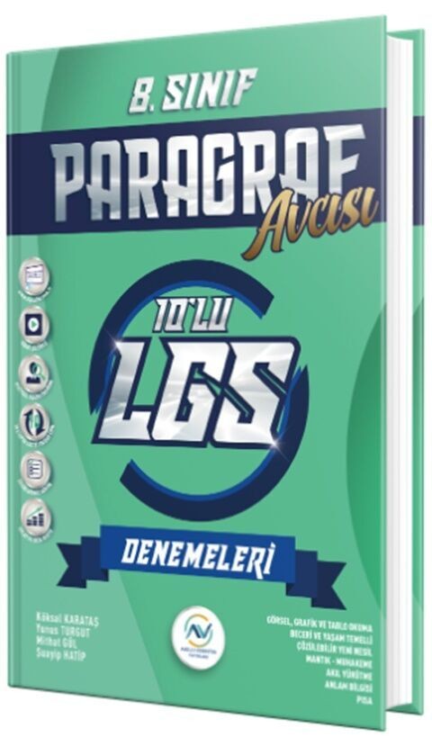 Av Akıllı Versiyon Yayınları 8. Sınıf LGS Paragraf 10 lu Deneme