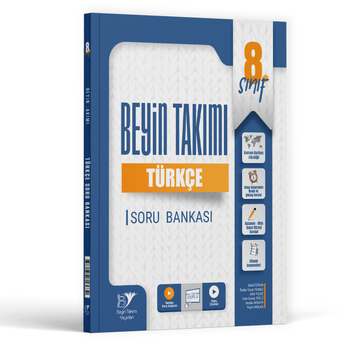 Beyin Takımı Yayınları 8. Sınıf Türkçe Soru Bankası