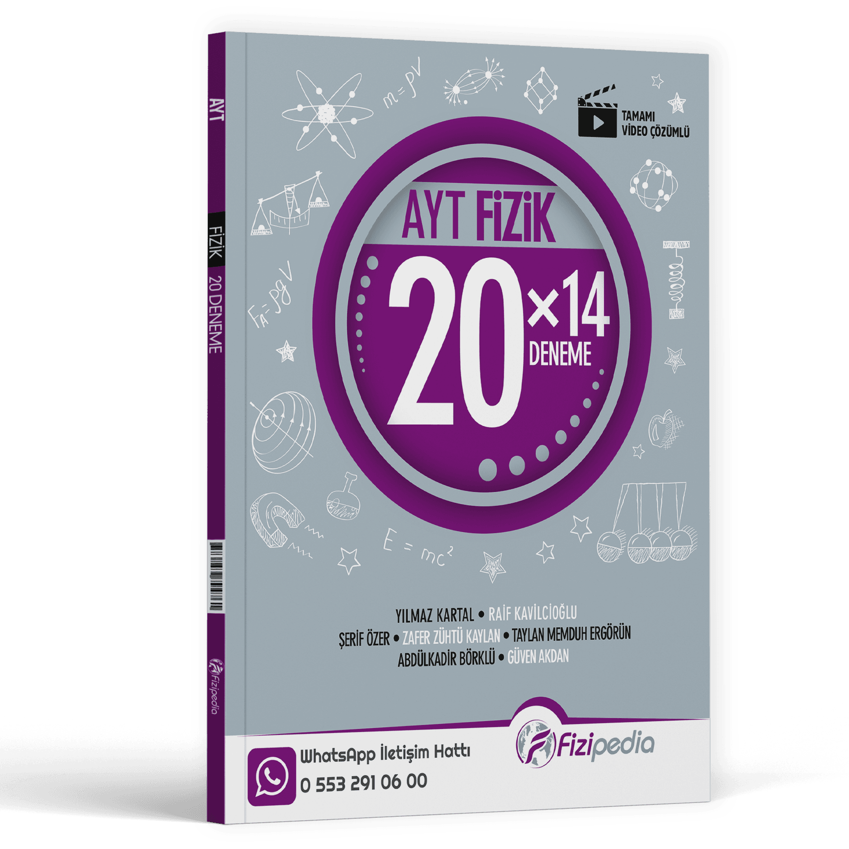 Fizipedia Yayınları AYT Fizik 20 x 14 Deneme