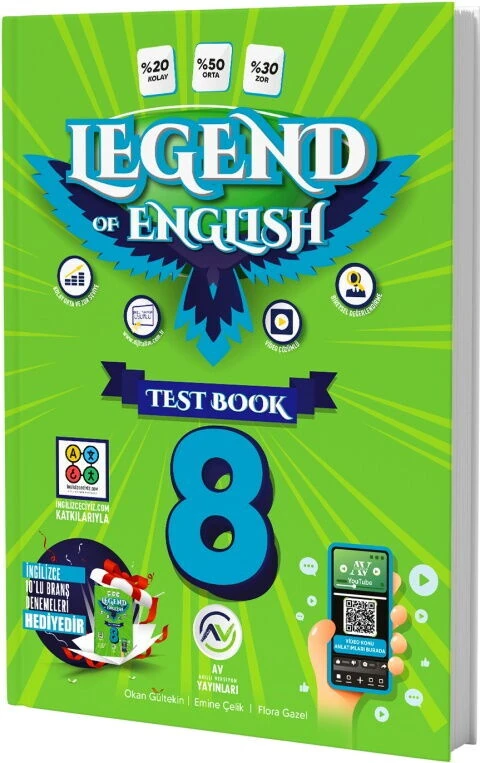 Av Yayınları 8. Sınıf Legend Of English Test Book