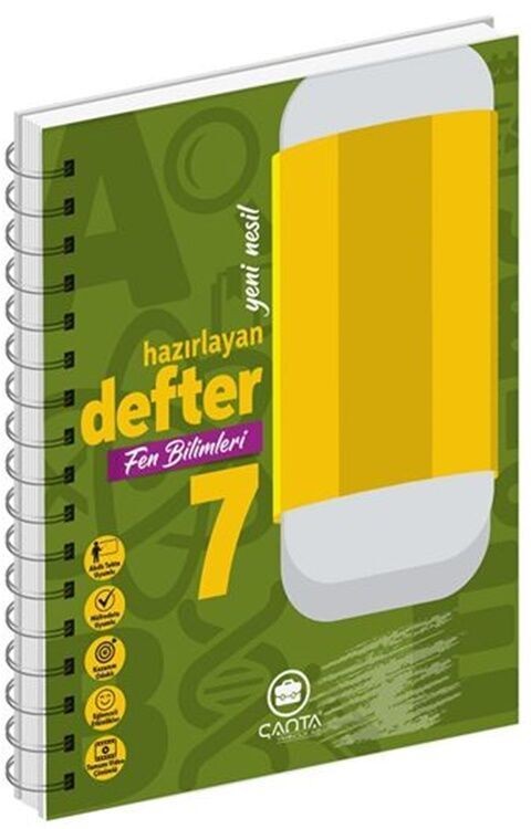 Çanta Yayınları 7. Sınıf Fen Bilimleri Hazırlayan Defter