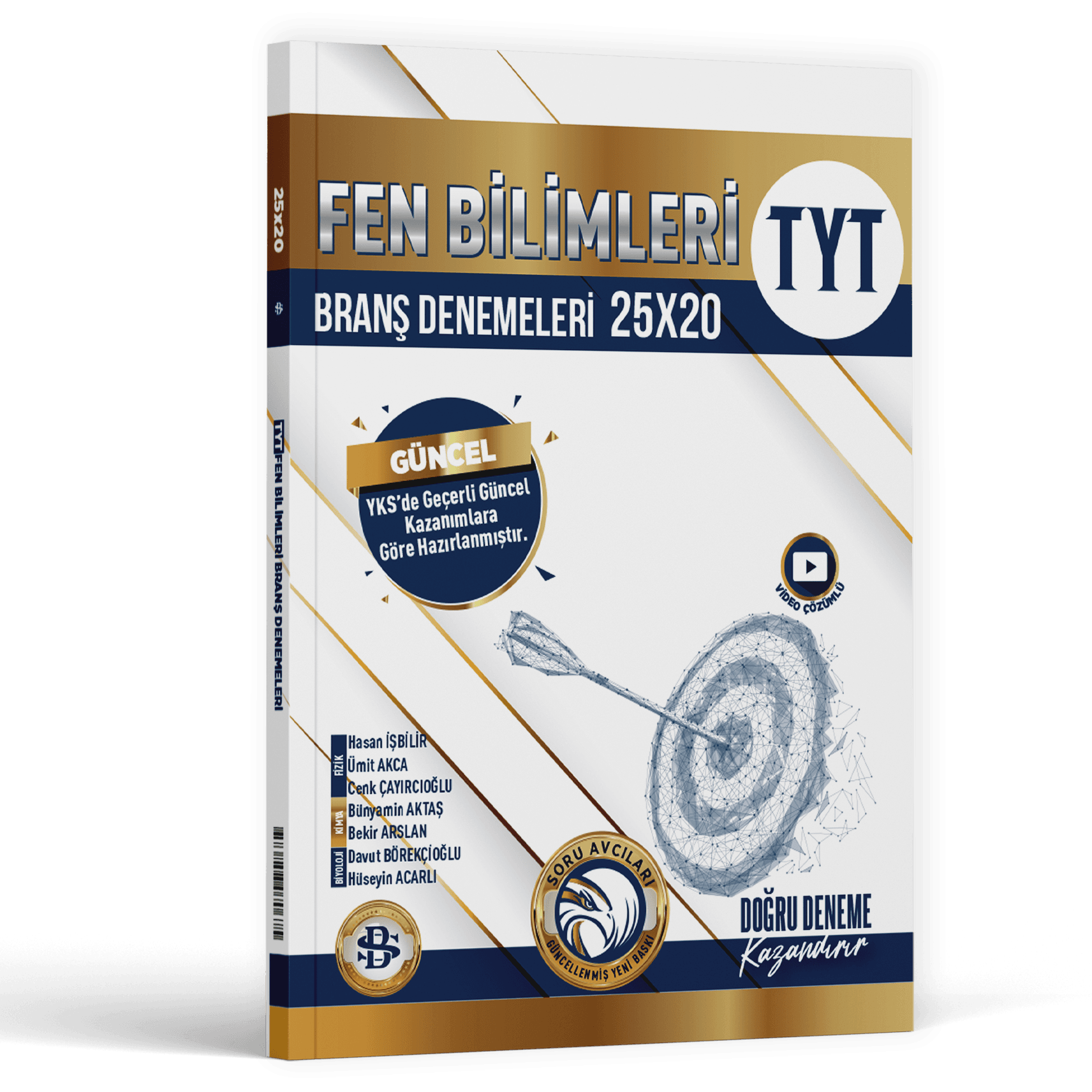 Bilgi Sarmal Yayınları TYT Fen Bilimleri 25 x 20 Branş Denemeleri