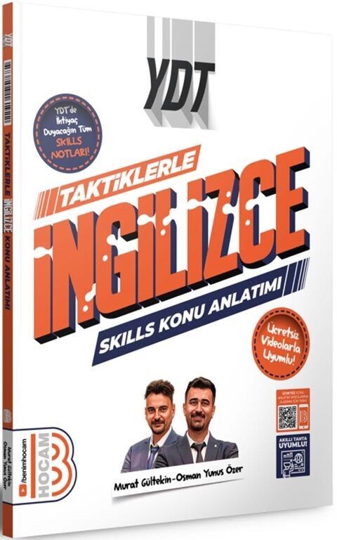 Benim Hocam Yayınları YDT Taktiklerle İngilizce SKILLS Konu Anlatımı