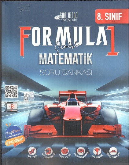 Son Viraj Yayınları 8. Sınıf Matematik Formula 1 Soru Bankası
