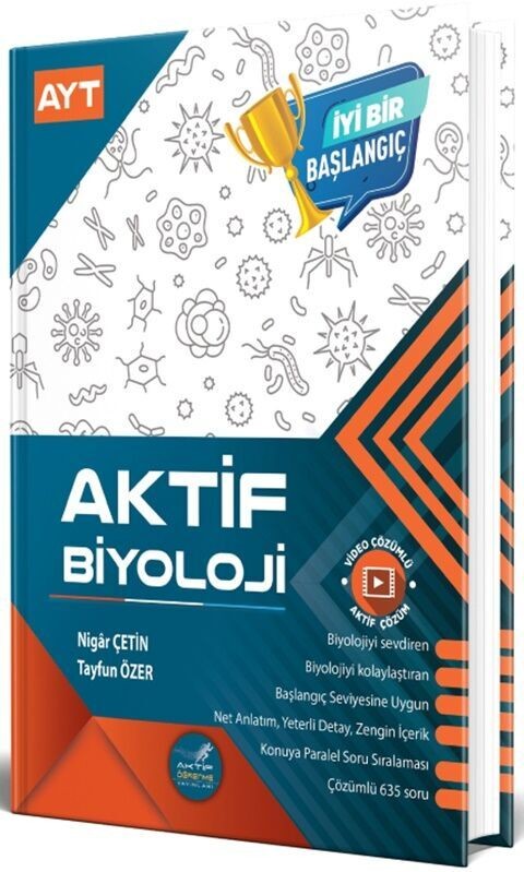 Aktif Öğrenme Yayınları AYT Aktif Biyoloji 0 dan Başlayanlara