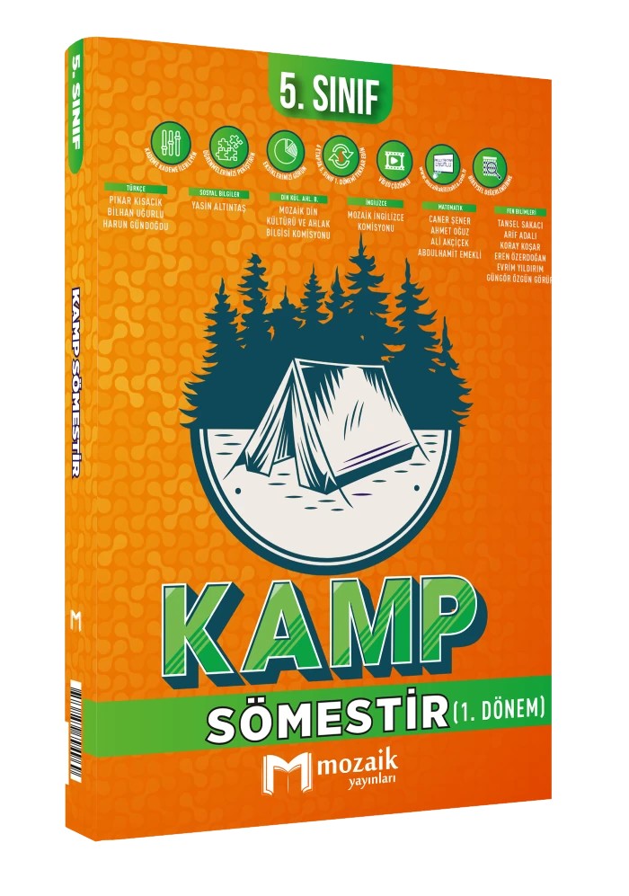 Mozaik Yayınları 5. Sınıf Kamp Sömestir 1. Dönem