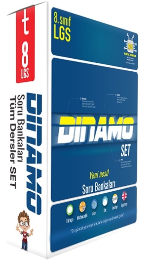 8. Sınıf Dinamo Tüm Dersler Soru Bankası Set Tonguç Akademi