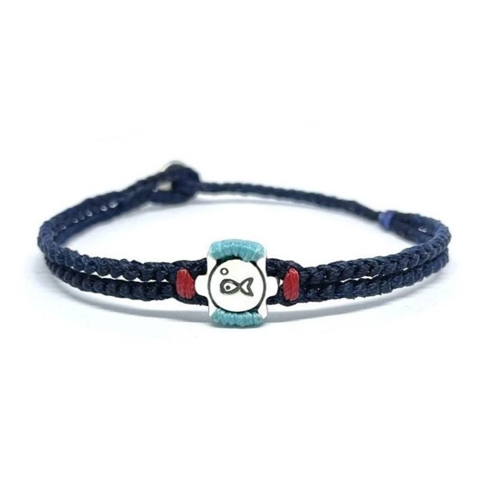 Gümüş Uyum Sembollü Unisex Bileklik