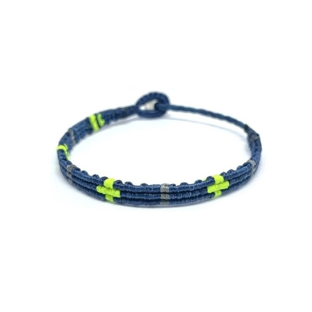 3 Sıralı Unisex Makrome Bileklik