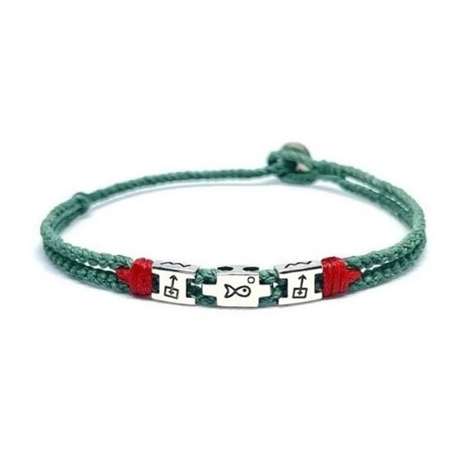 Gümüş Tutku | Uyum Sembollü Unisex Bileklik