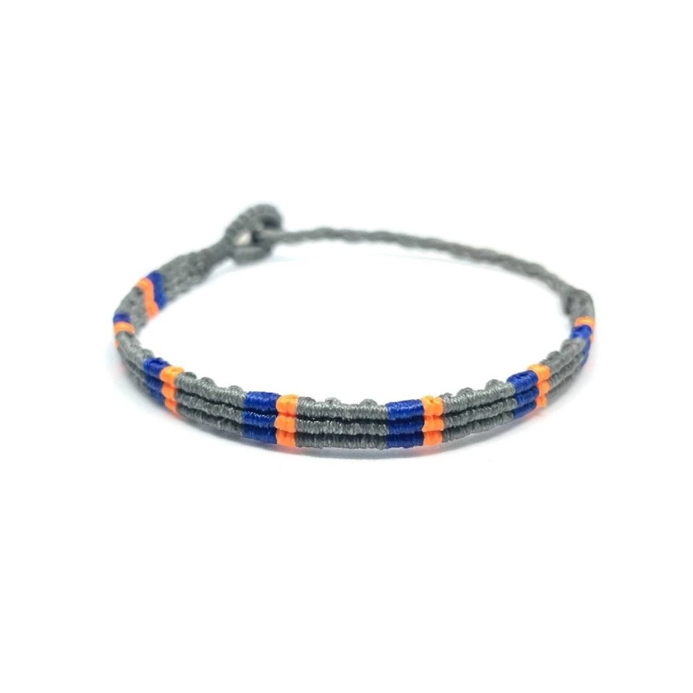 Unisex 3 Sıralı Makrome Bileklik