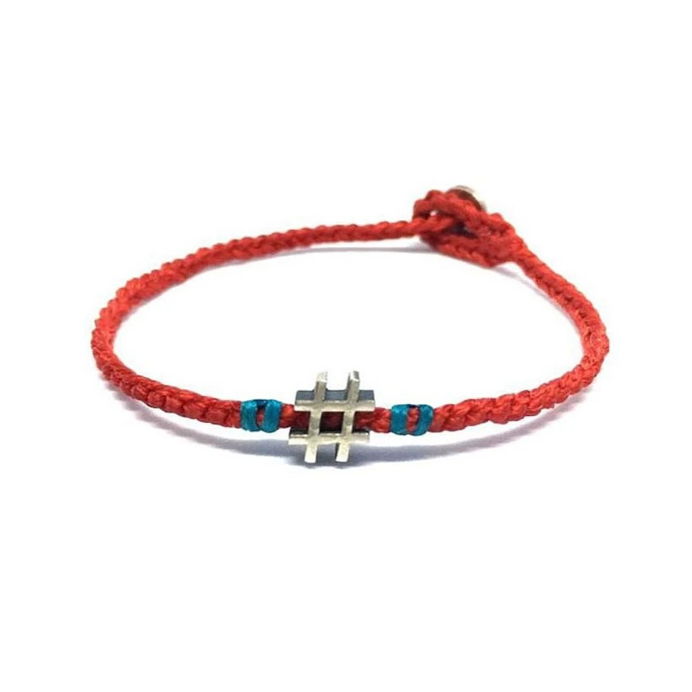 Gümüş Diyez Sembollü Unisex Bileklik