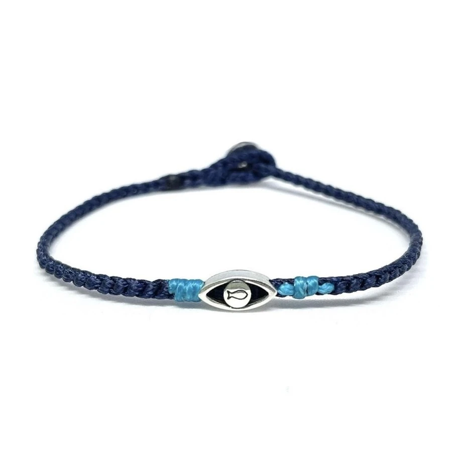 Gümüş Uyum Sembollü Unisex Bileklik