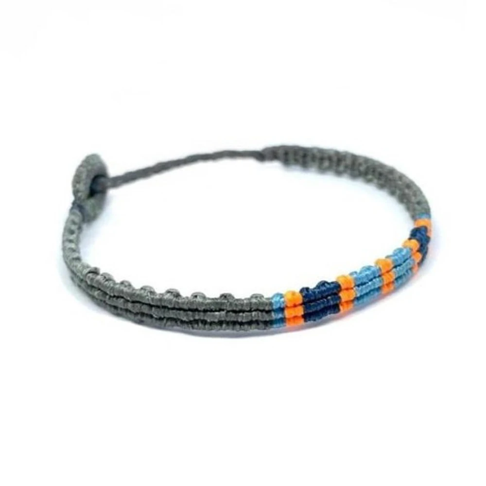 Unisex 3 Sıralı Makrome Bileklik