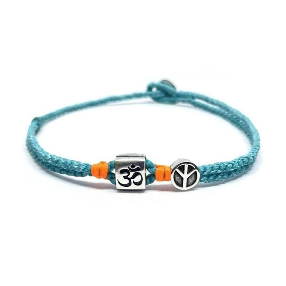 Gümüş Aum | Barış Unisex Bileklik