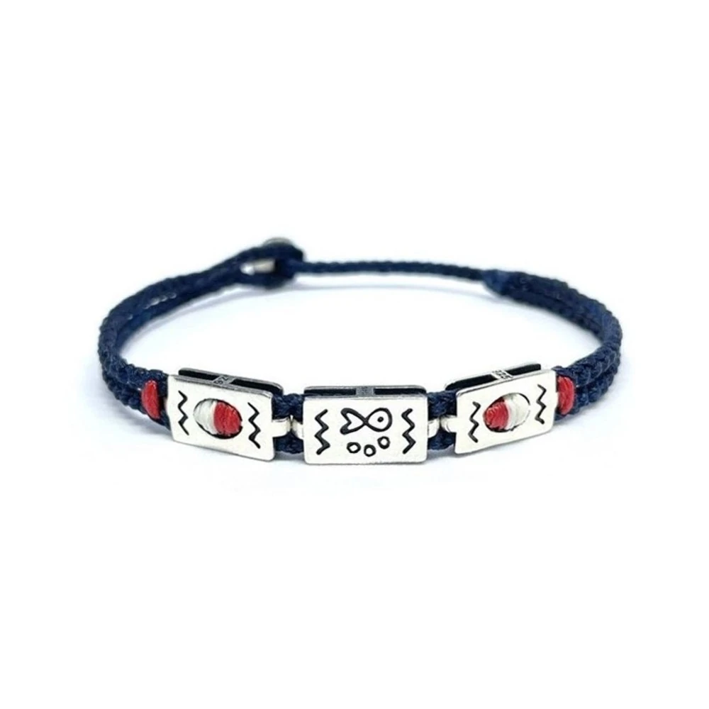 Gümüş Uyum Temalı Unisex Bileklik