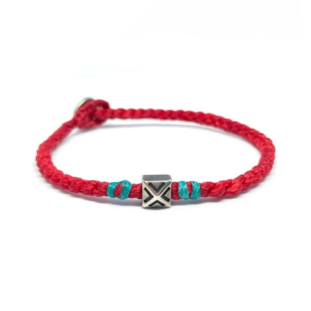 Gümüş Coşku Sembollü Unisex Bileklik