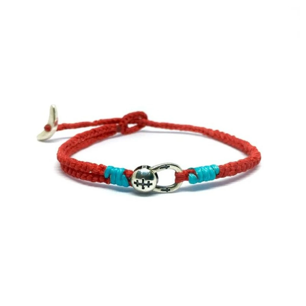 Gümüş Çift Taraflı Sembollü Unisex Bileklik