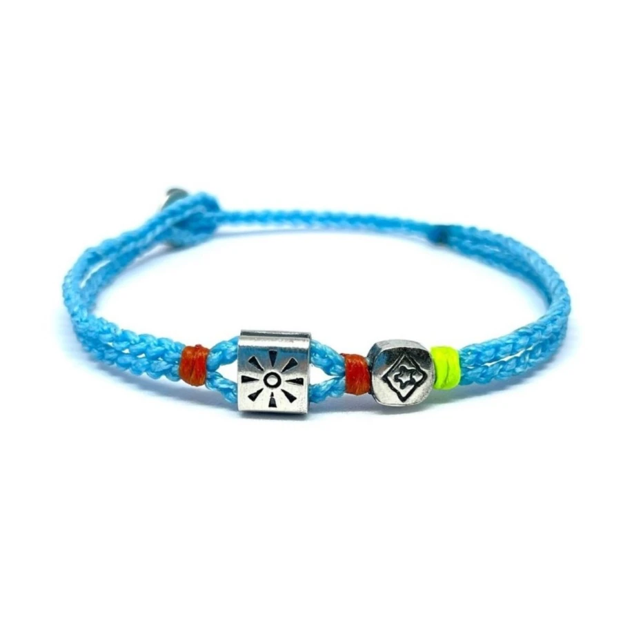 Gümüş İyimserlik | Dostluk Unisex Bileklik