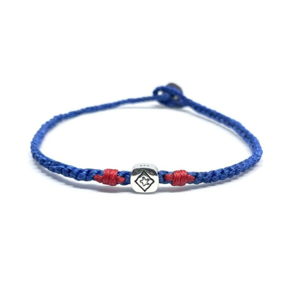 Gümüş Dostluk Sembollü Unisex Bileklik