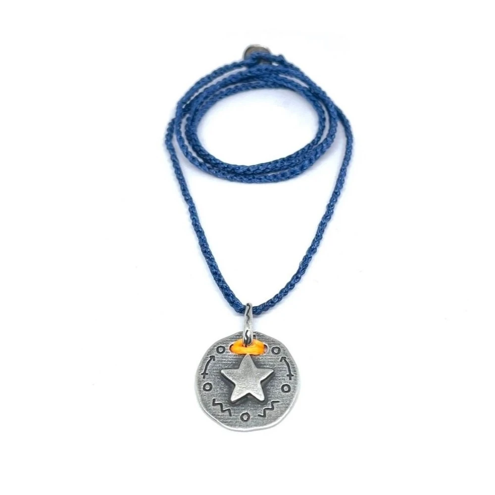 Gümüş Başarı Sembollü Unisex Kolye