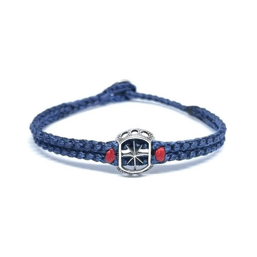 Gümüş Kuzey Yıldızı Unisex Bileklik