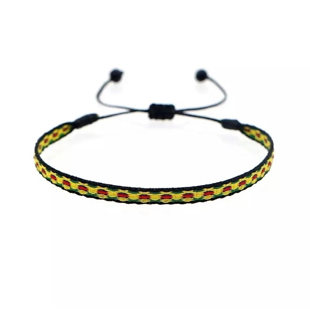 Unisex El Yapımı Kumaş Bileklik