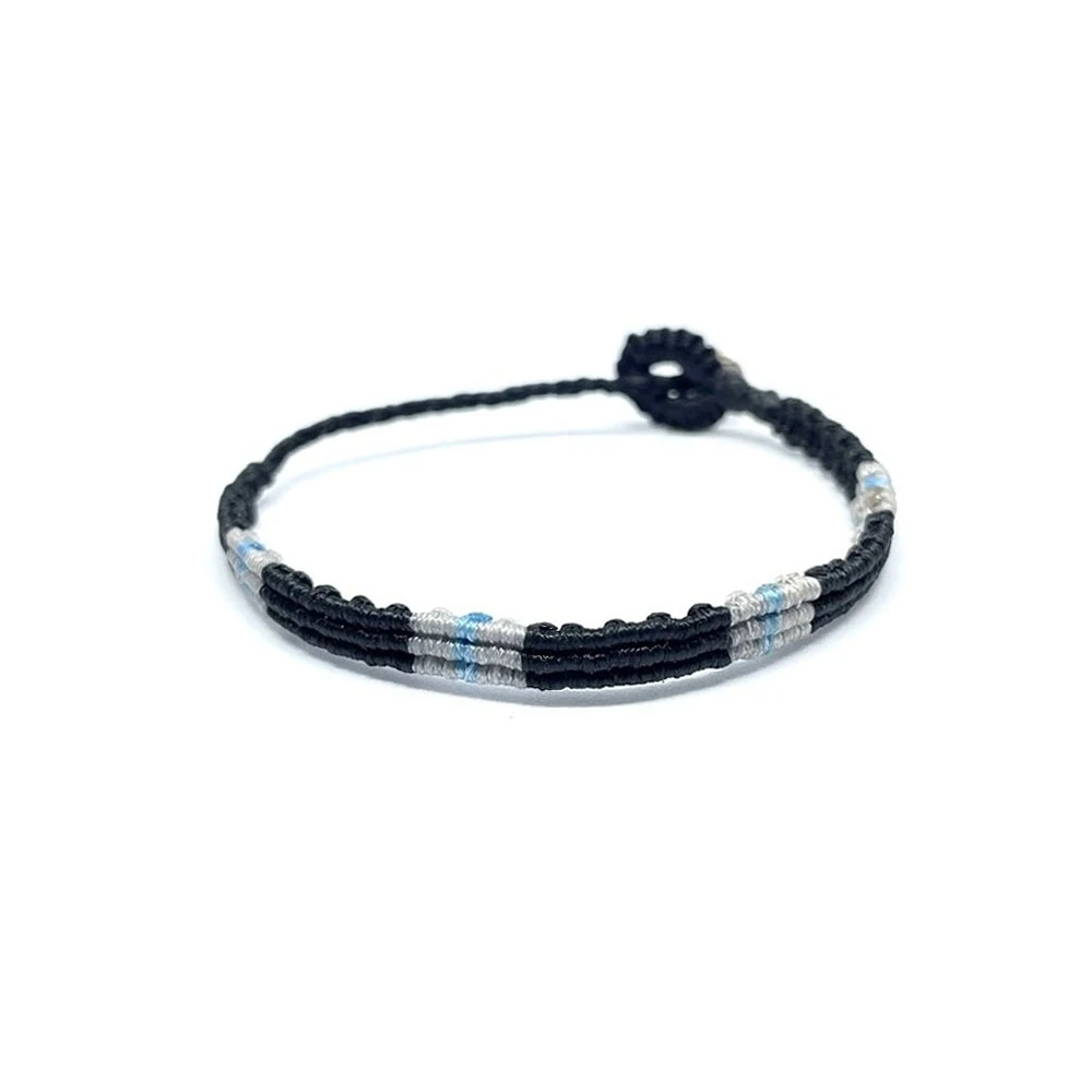 Unisex 3 Sıralı Makrome Bileklik