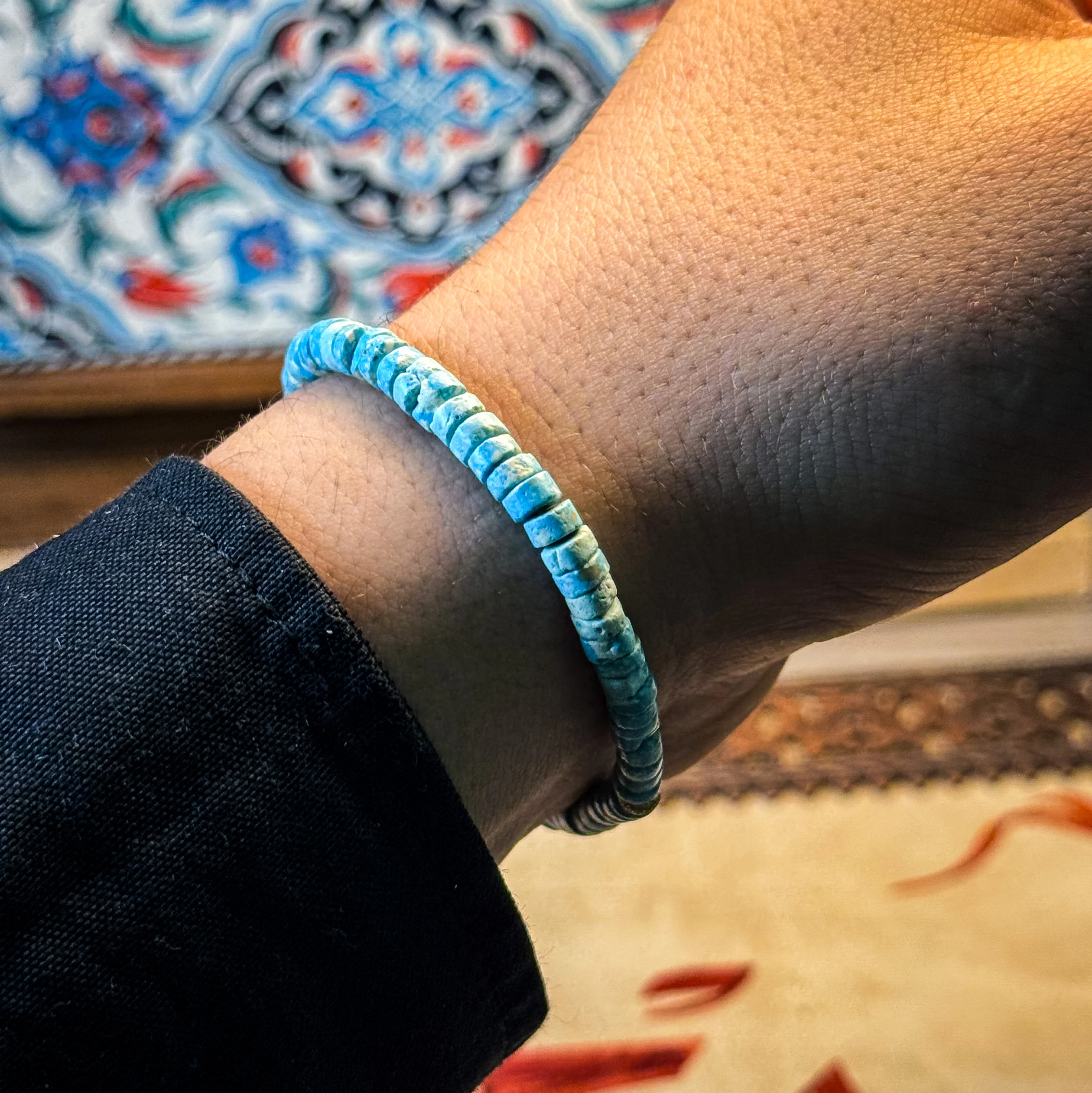 Nişbur Firuze Doğal Taş Bileklik