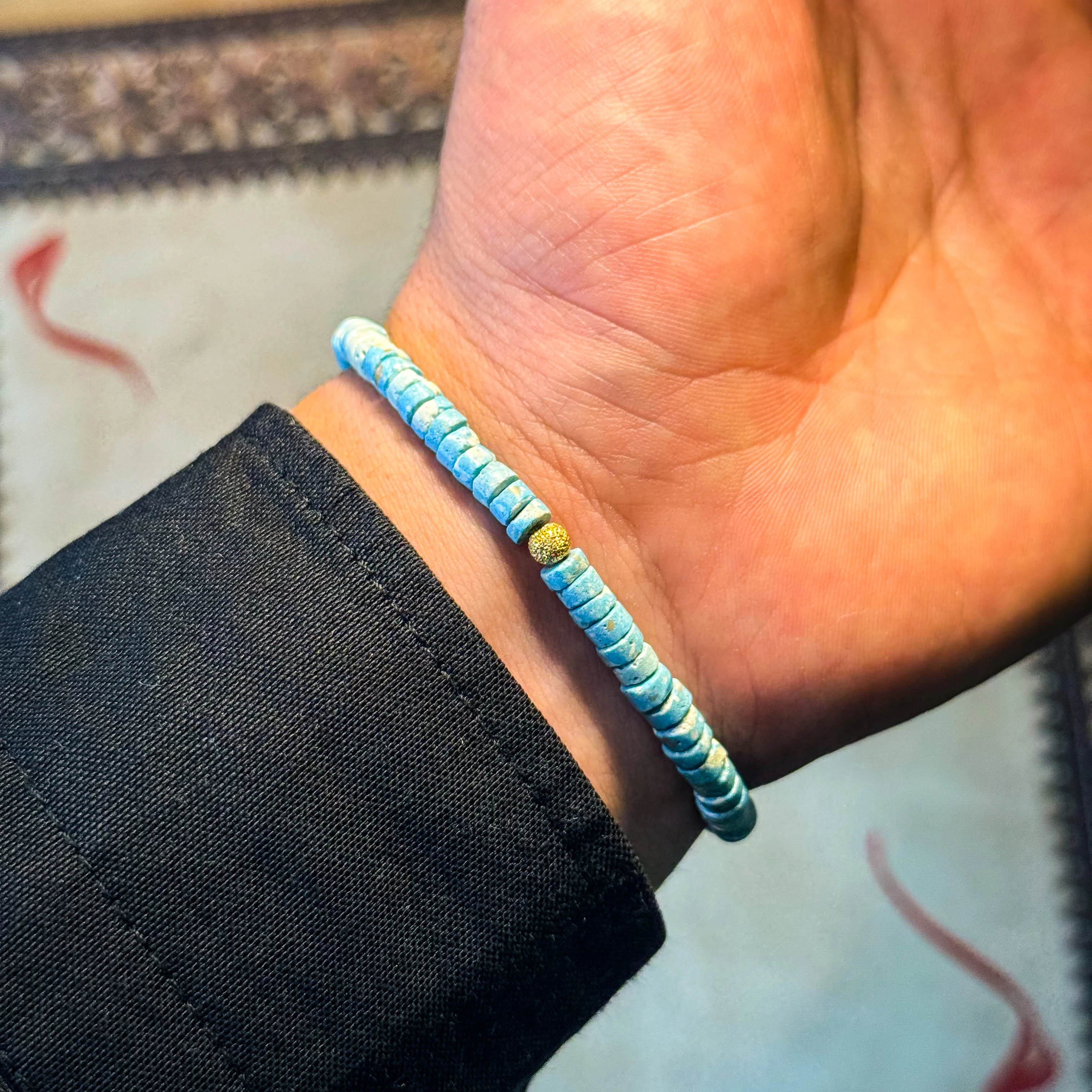 Nişbur Firuze Doğal Taş Bileklik