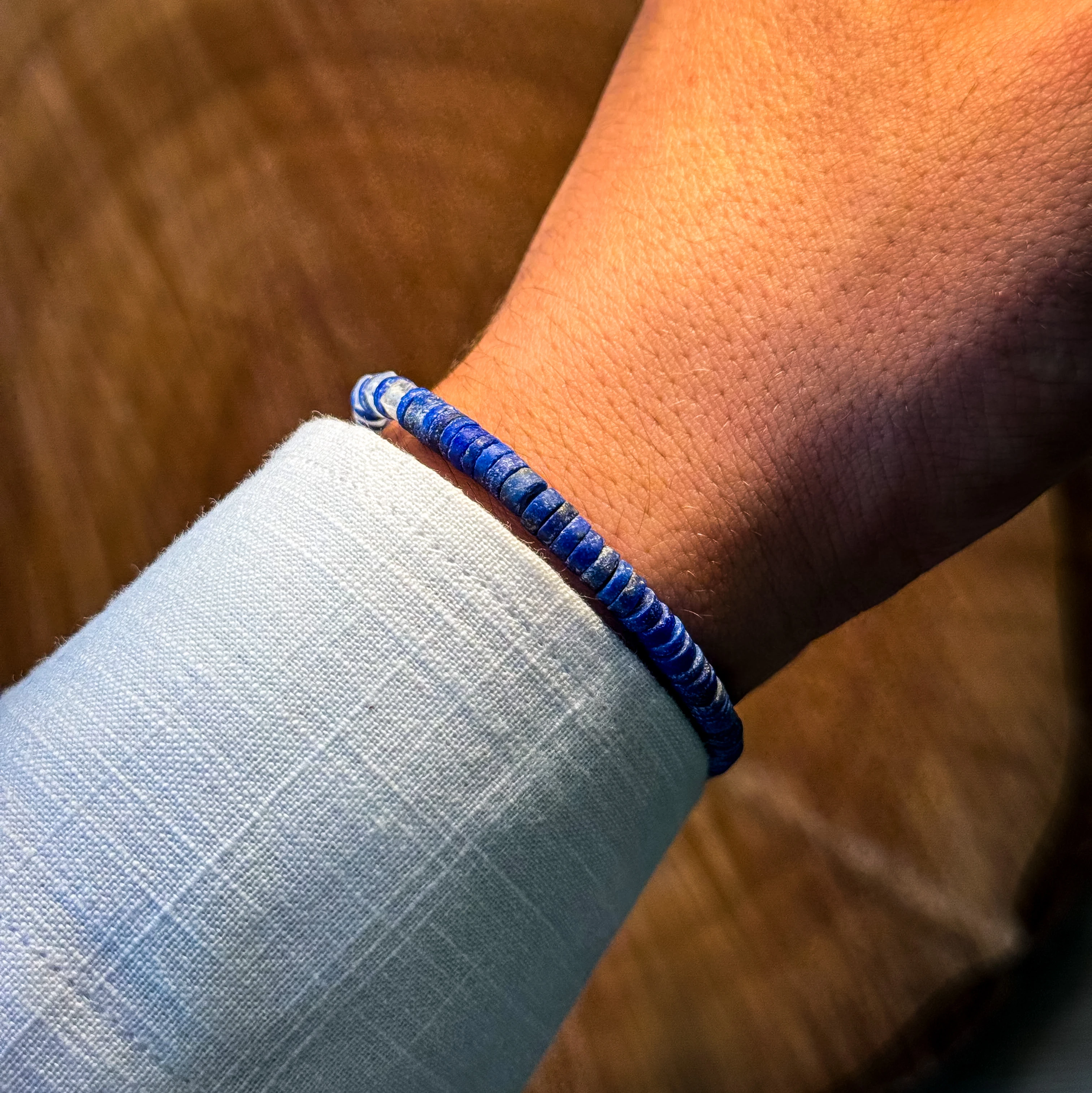 Lapis Lazuli & Akuamarin Doğal Taş Bileklik