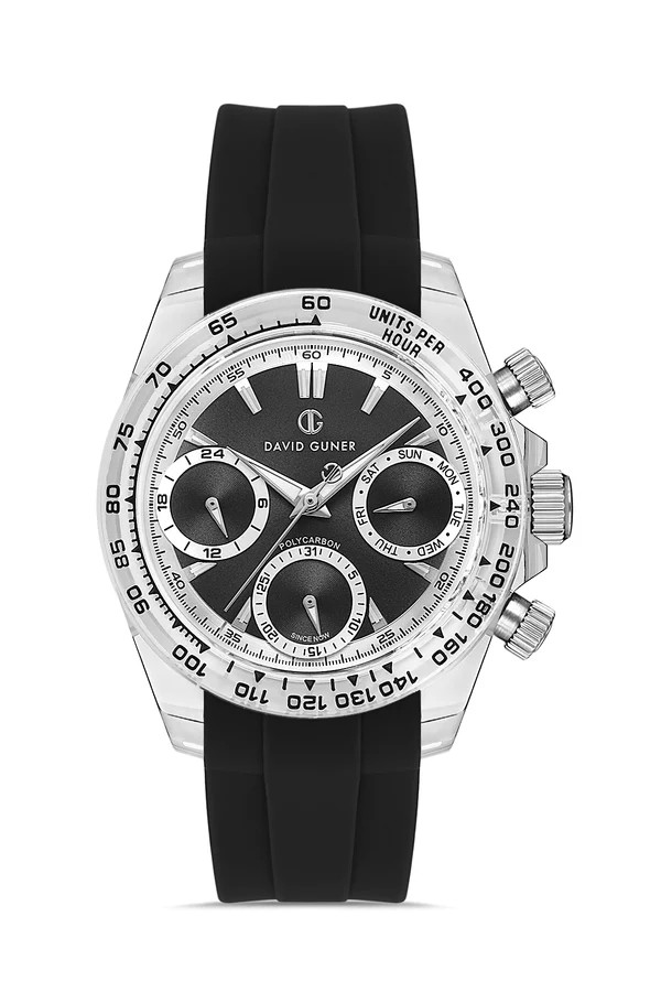 David Guner 42mm Yaz Şenliği - Siyah