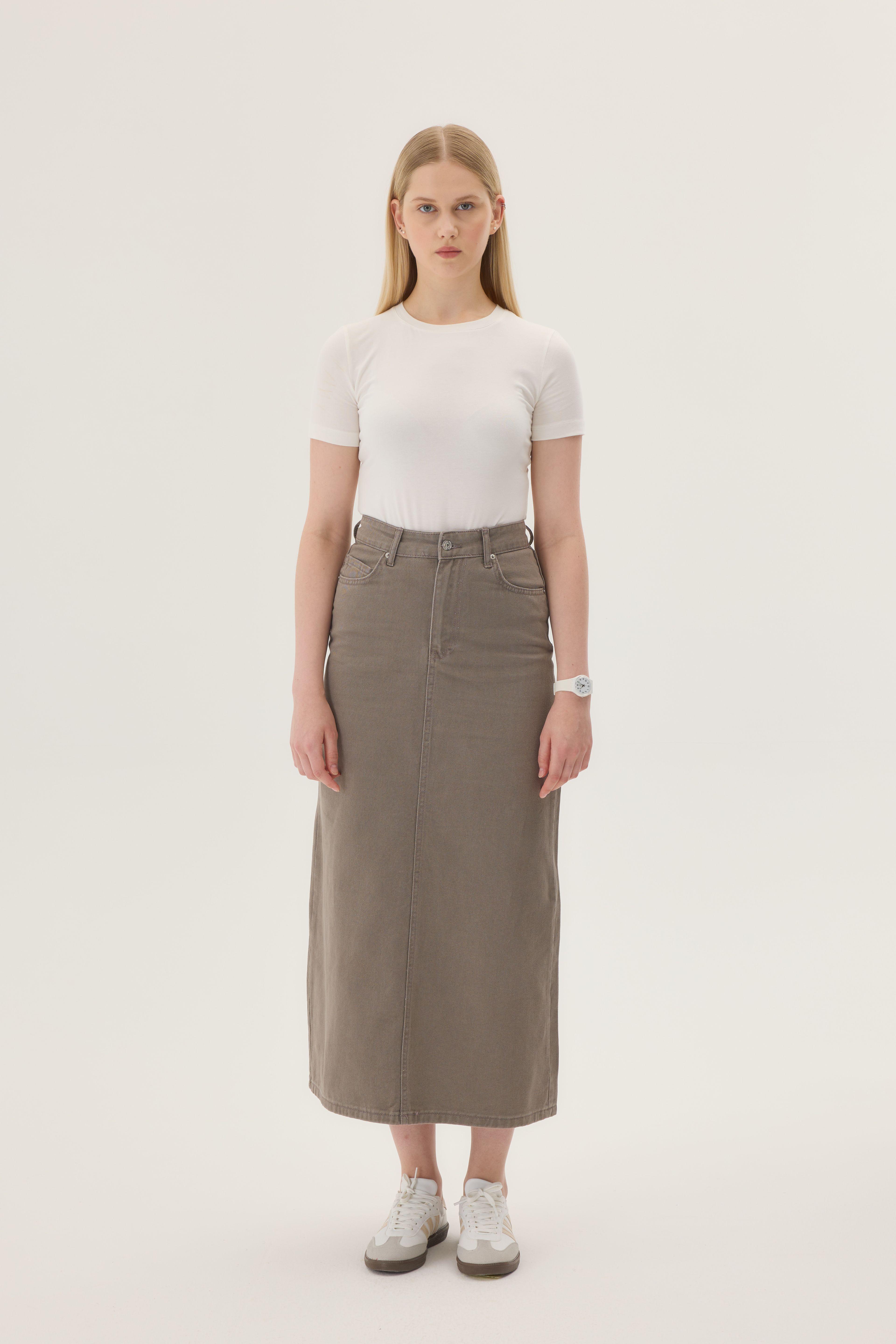 Classic Denim Skirt