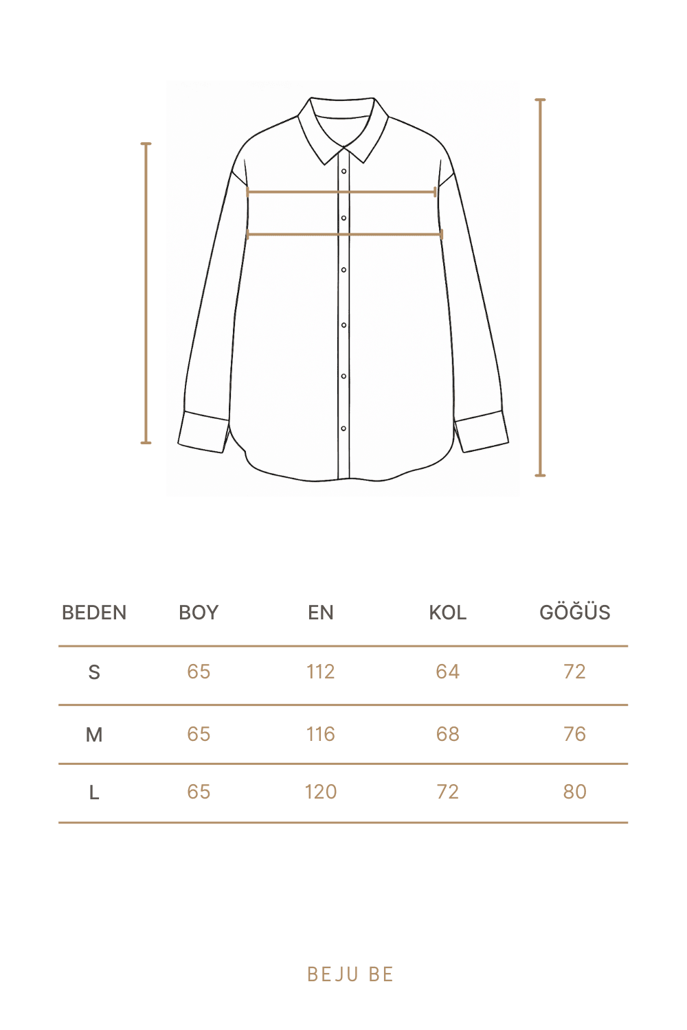 İşlemeli oversize gömlek