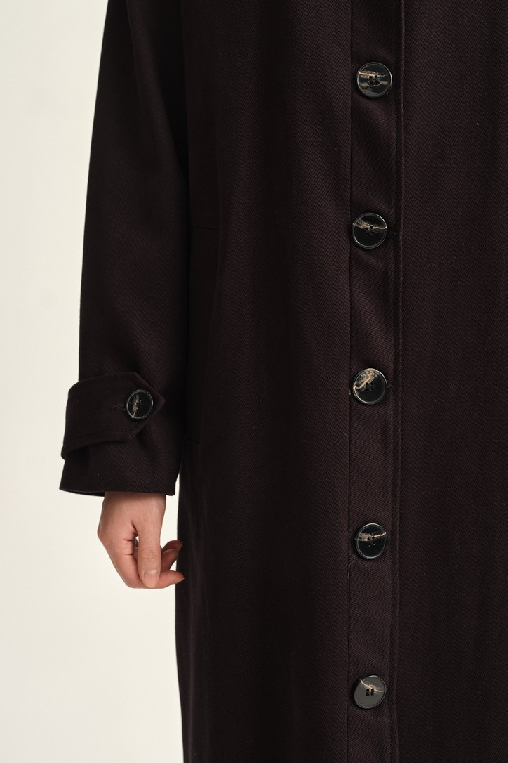 Gabardine Trench Coat