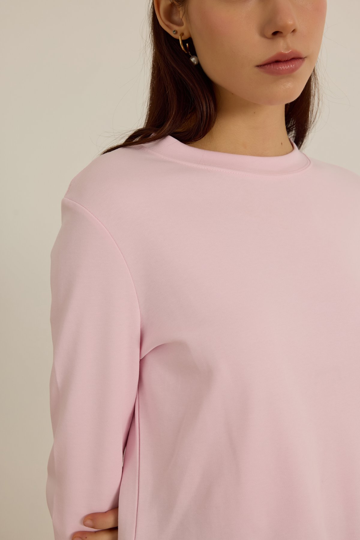 Basic pamuklu t-shirt