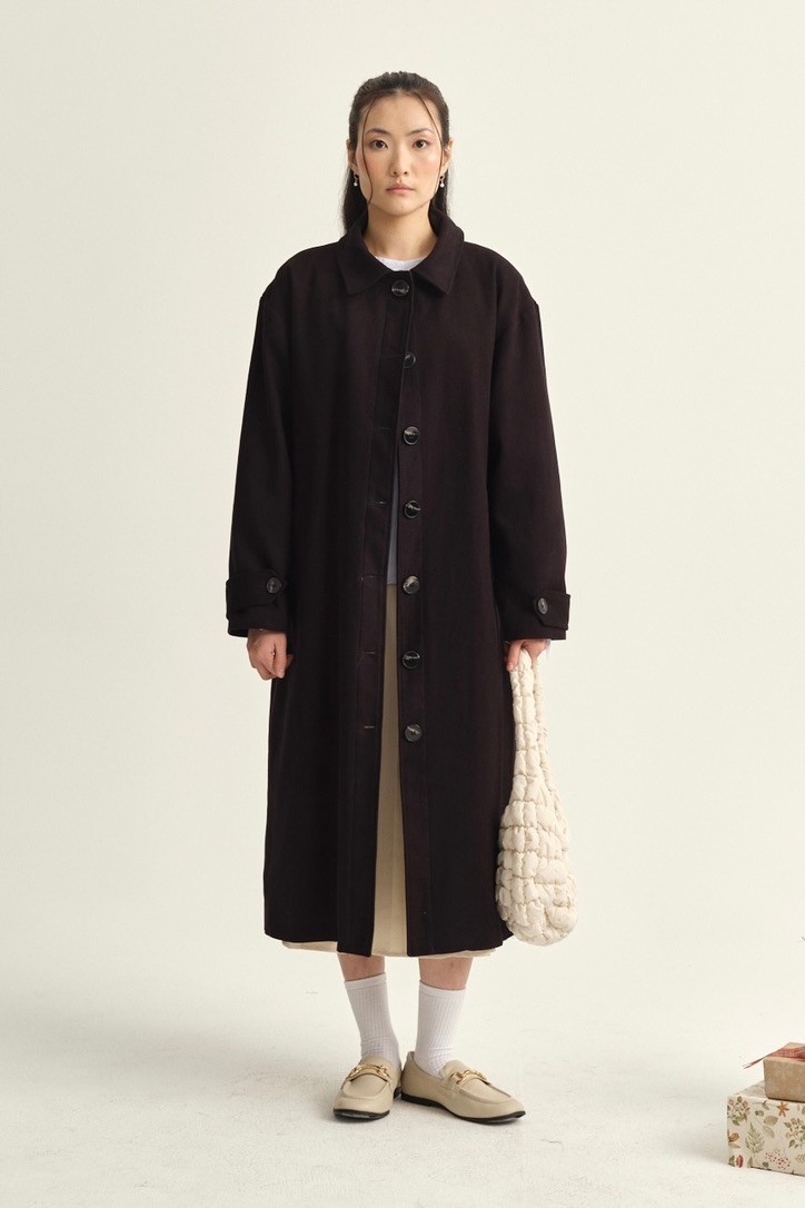 Gabardine Trench Coat